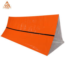 Foldable Survival Tent, Outdoor Waterproof Thermal Blanket Emergency Rescue Shelter Military Tent